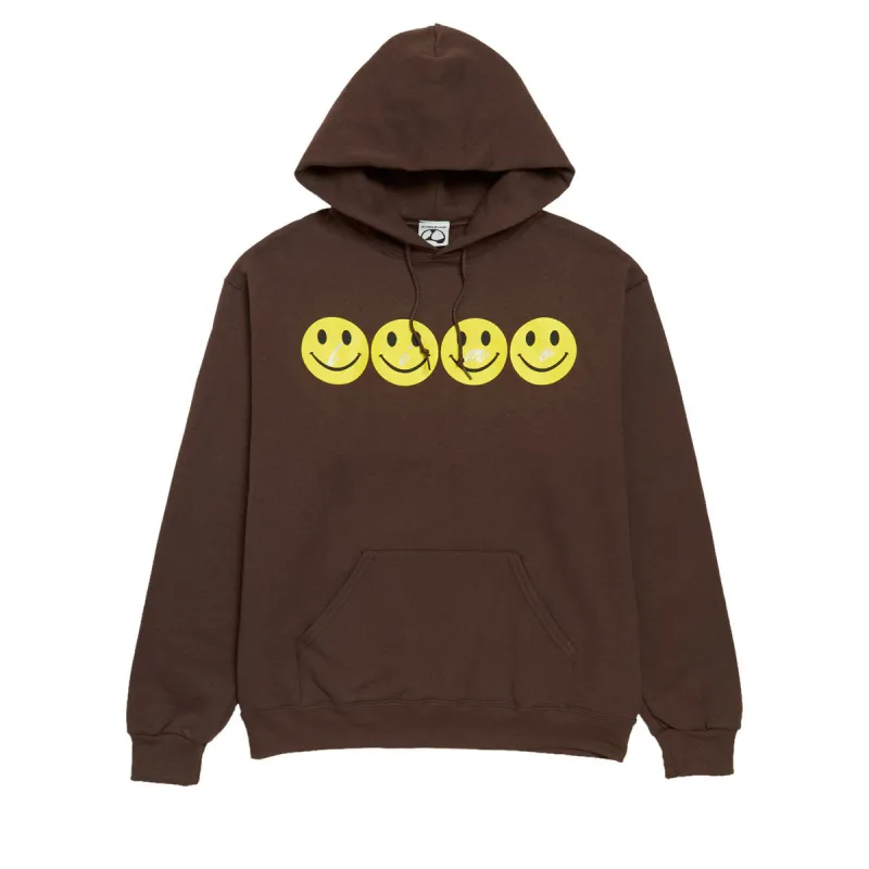 Limosine Glitter Smile Hoodie - Brown sold by CCS