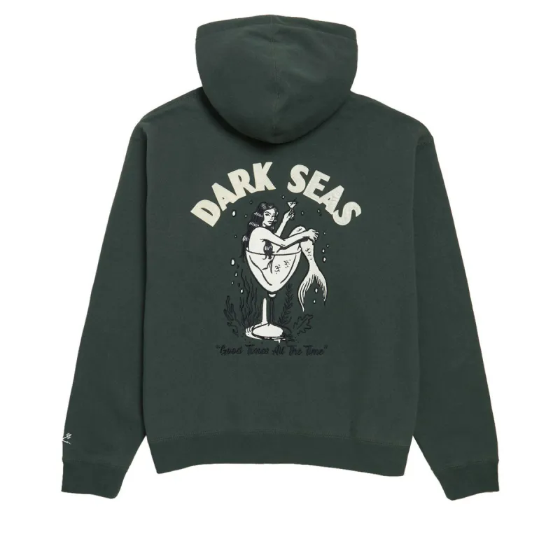 Dark Seas Burkhart Hoodie - Green made by CCS