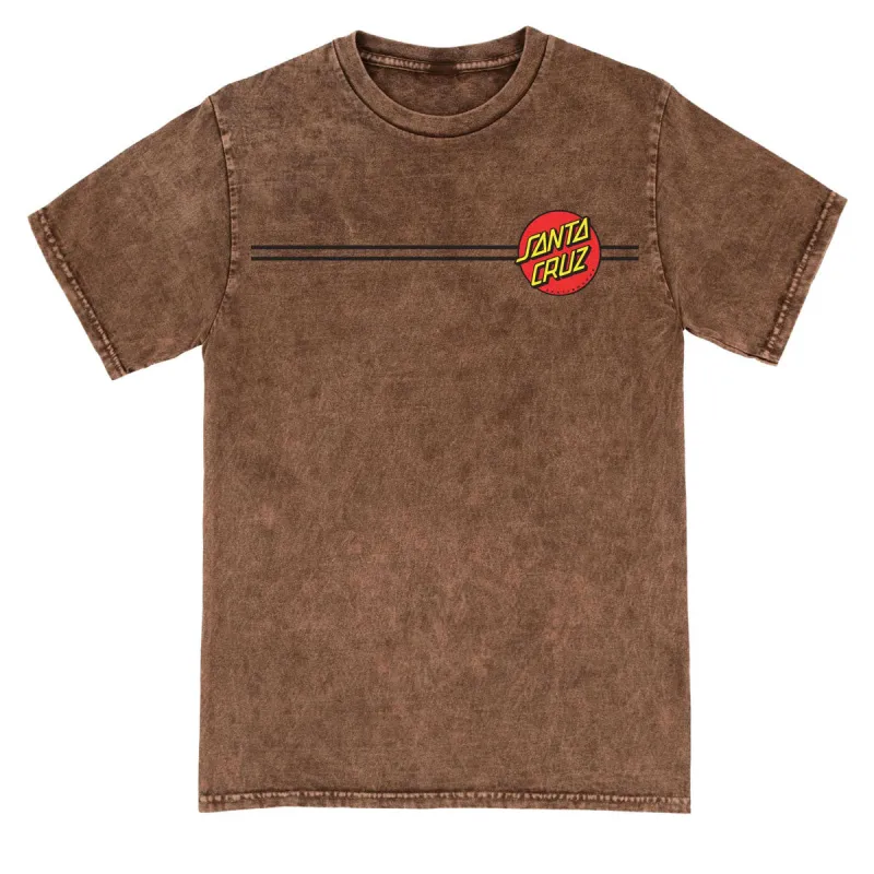 Santa Cruz Classic Dot T-Shirt - Mineral Mocha sold by CCS