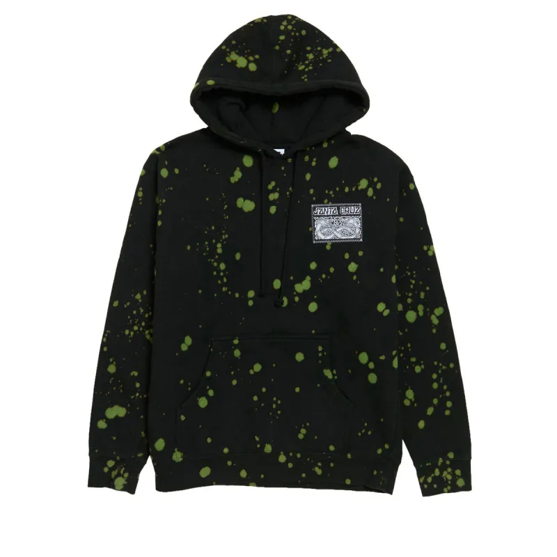 Santa Cruz Dressen Celtic Dogs Hoodie - Black Toxic Splatter sold by CCS