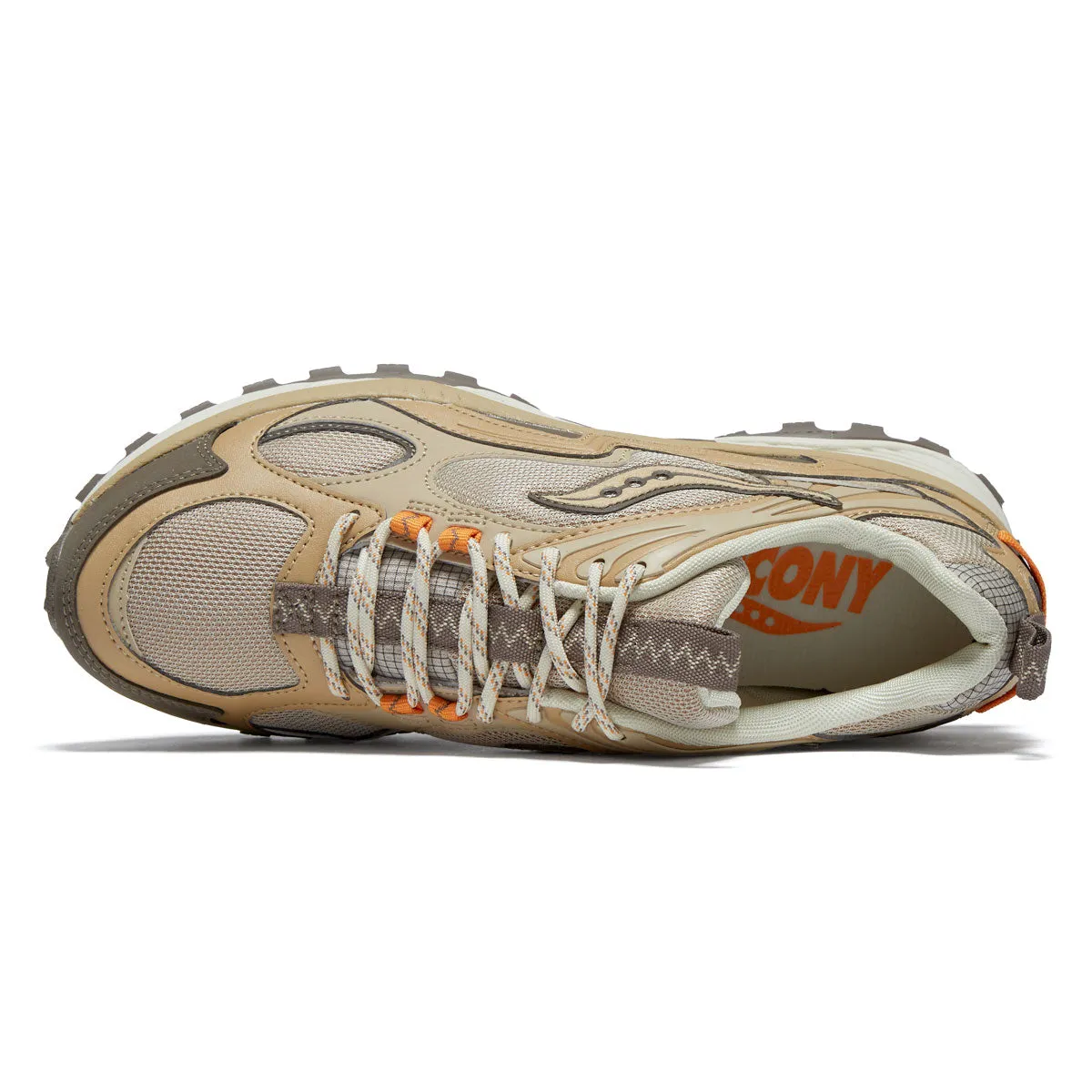 Saucony Grid Aura X Shoes - Whey/Orange sold by CCS product image thumbnail 3