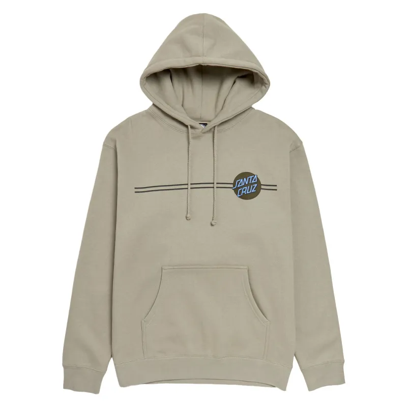 Santa Cruz Other Dot Hoodie - Cement/Brown/Blue sold by CCS