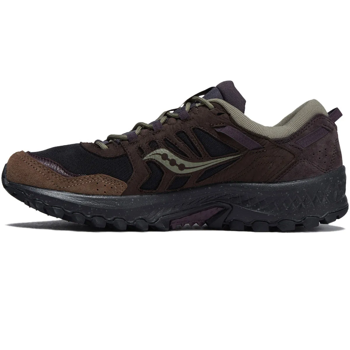 Saucony Grid Peak Shoes - Black/Wine sold by CCS product image thumbnail 2