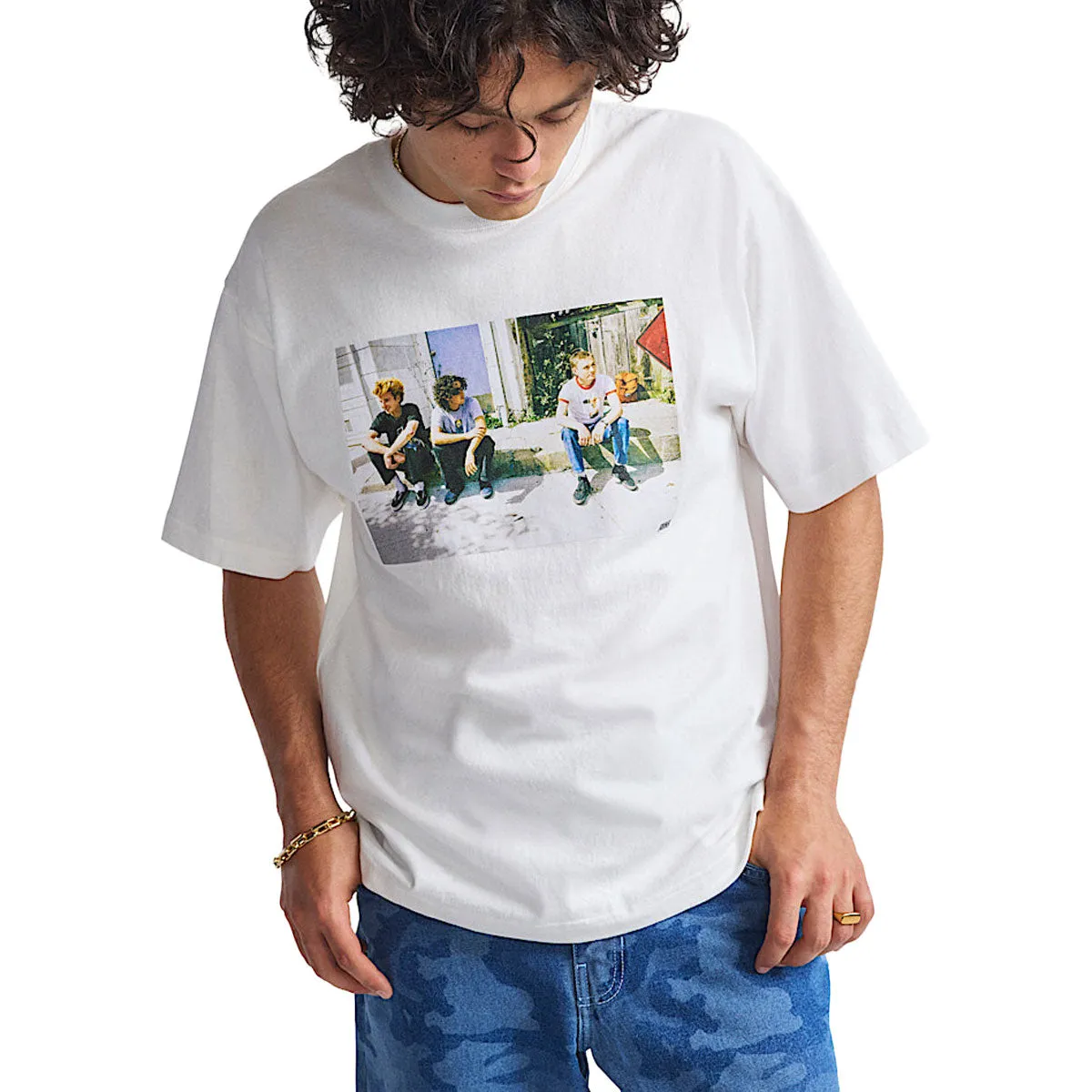 Vans Skate x Atiba Haze Curb Crew T-Shirt - White sold by CCS product image thumbnail 2