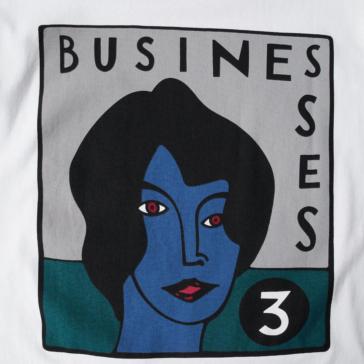 By Parra Nothing Please T-Shirt - White sold by CCS product image thumbnail 3