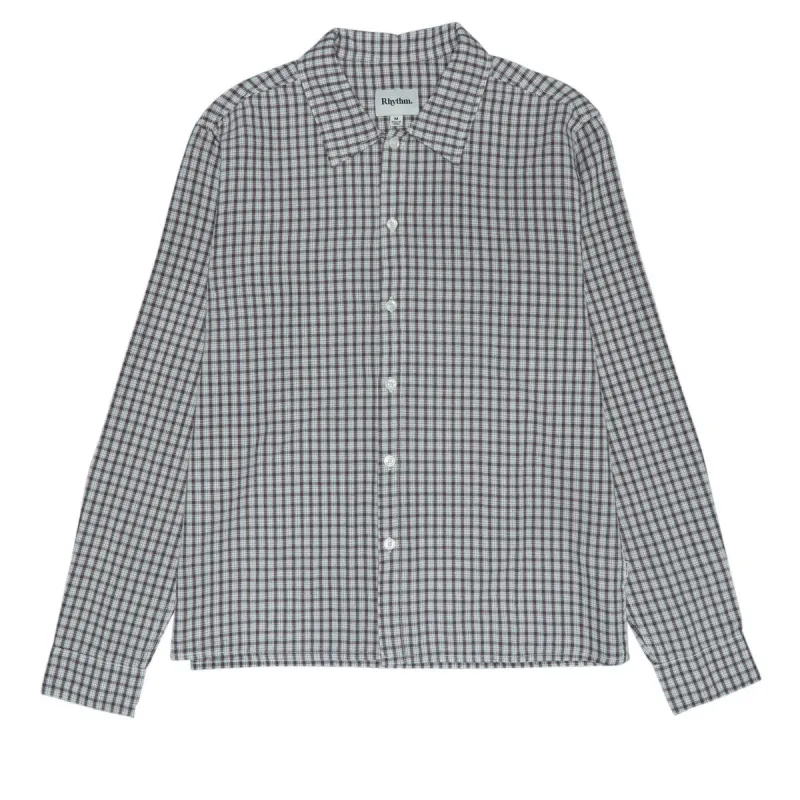 Rhythm Kafe Long Sleeve Shirt - Chocolate made by Rhythm.