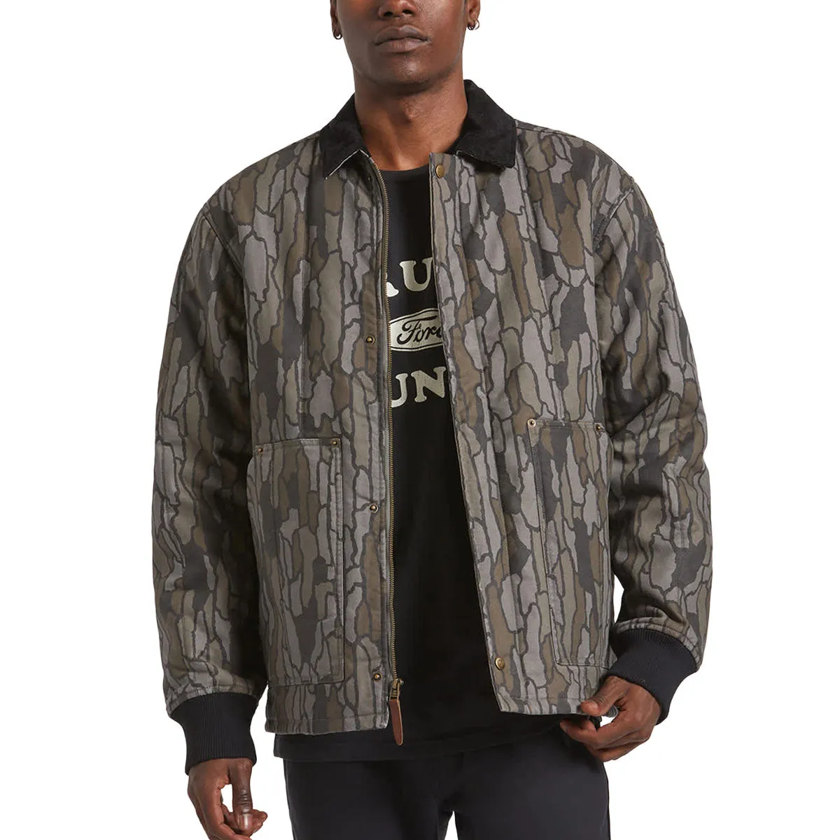 Brixton Builders Ranch Jacket - Bark Camo sold by CCS