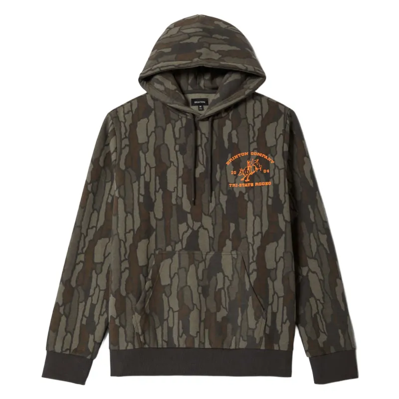 Brixton Danforth Hoodie - Bark Camo sold by CCS