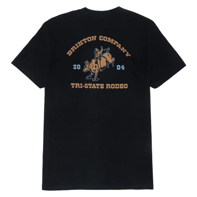 Brixton Danforth T-Shirt - Black made by Brixton