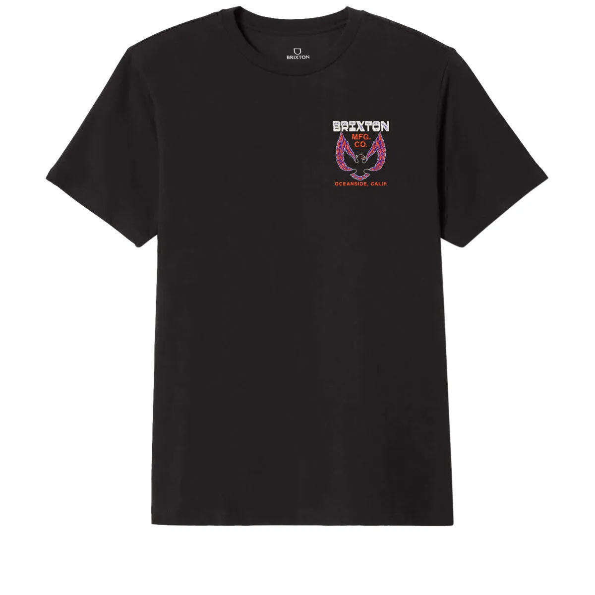 Brixton Garvey Tailored T-Shirt - Black sold by CCS product image thumbnail 2