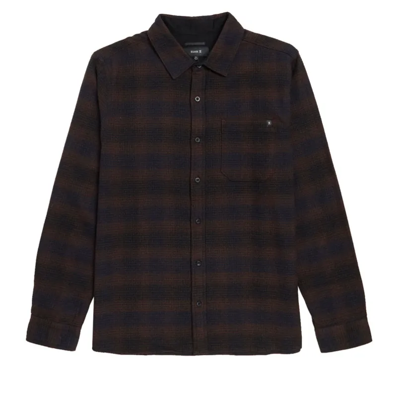 Roark Crossroads Flannel Shirt - Dark Brown sold by CCS