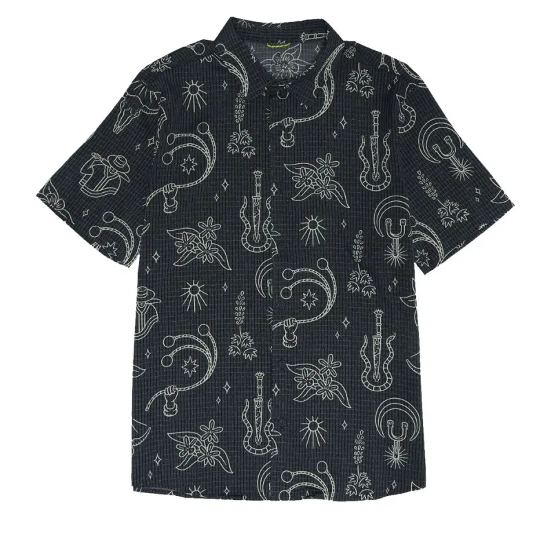 Roark Bless Up Shirt - Black Gaucho sold by CCS