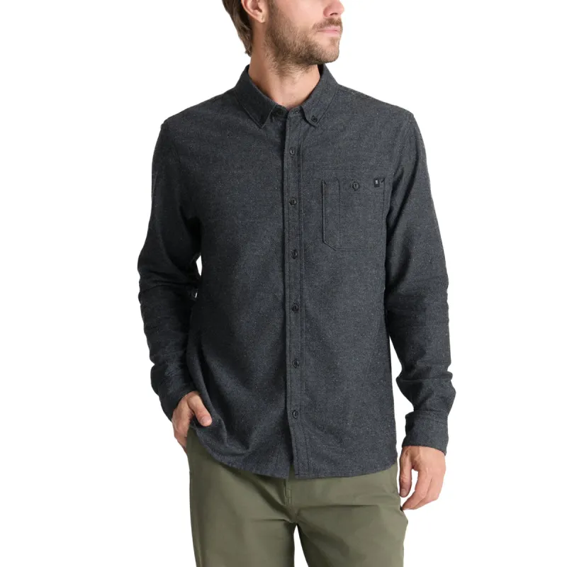 Roark Scholar Chambray Long Sleeve Shirt - Black sold by CCS