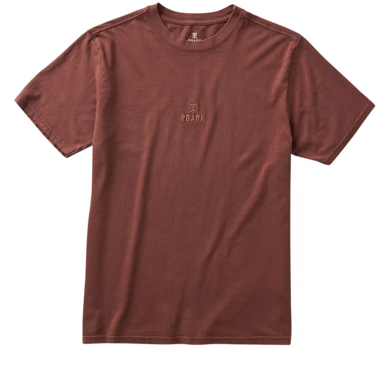 Roark Safecamp Embroidery T-Shirt - Red Clay sold by CCS