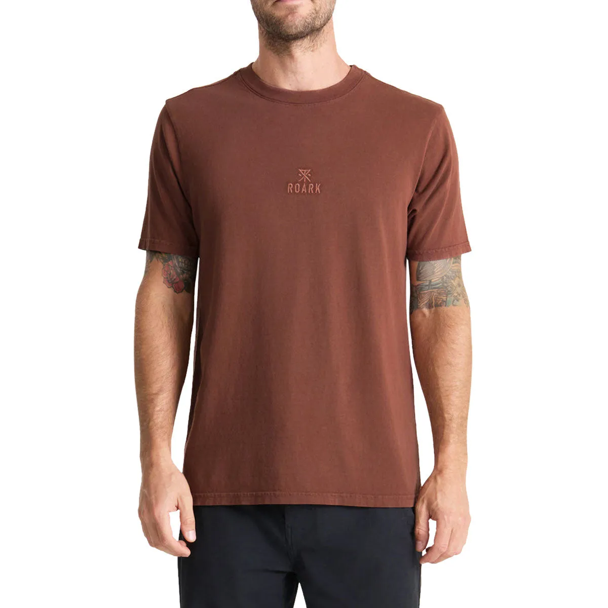 Roark Safecamp Embroidery T-Shirt - Red Clay sold by CCS product image thumbnail 2