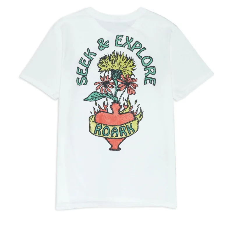 Roark Floral Bouquet T-Shirt - Off White sold by CCS
