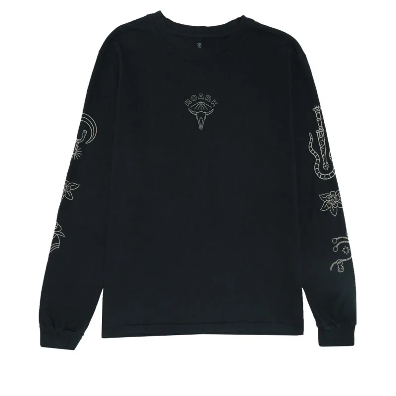 Roark Icons Long Sleeve T-Shirt - Black sold by CCS