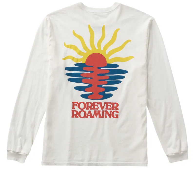 Roark Roaming Sunset Long Sleeve T-Shirt - Off White sold by CCS