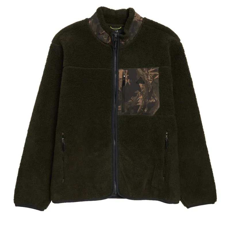 Roark Campover Fleece Zip Sweatshirt - Dark Military sold by CCS