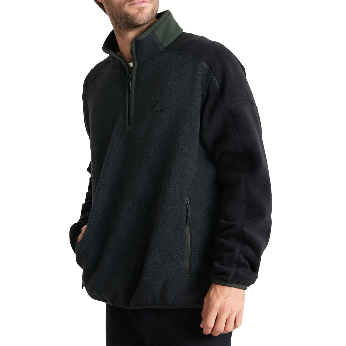 Roark Campover Fleece Mock Sweatshirt - Onyx sold by CCS product image thumbnail 3
