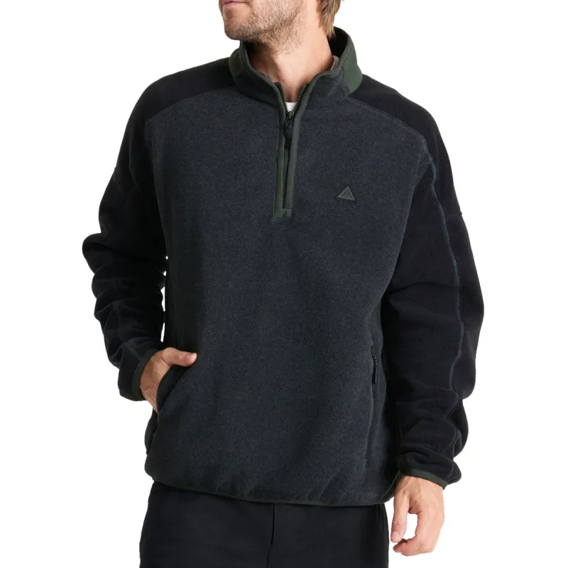 Roark Campover Fleece Mock Sweatshirt - Onyx sold by CCS