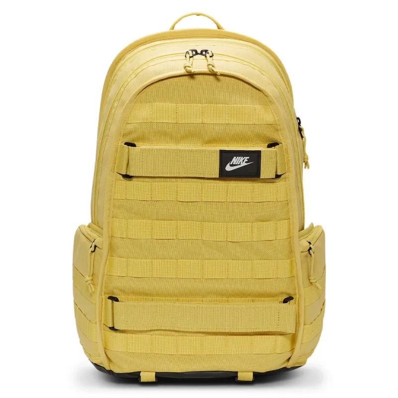 Nike SB Sportswear RPM Backpack - Saturn Gold/Black/Summit White made by Nike