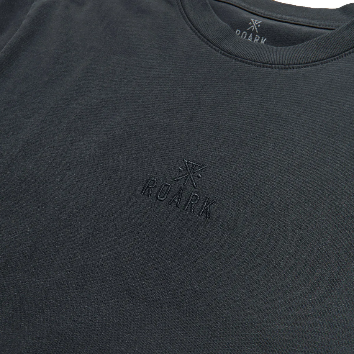 Roark Safecamp Embroidery T-Shirt - Charcoal sold by CCS product image thumbnail 2