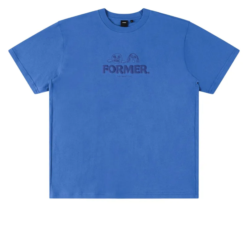 Former Want It All T-Shirt - Cobalt sold by CCS
