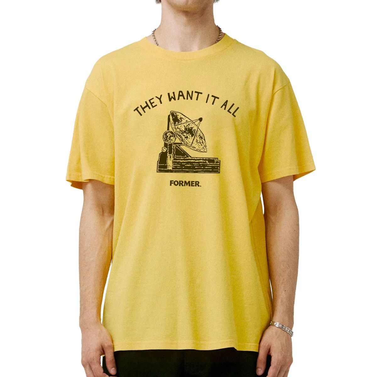 Former Satelite T-Shirt - Saffron sold by CCS product image thumbnail 3