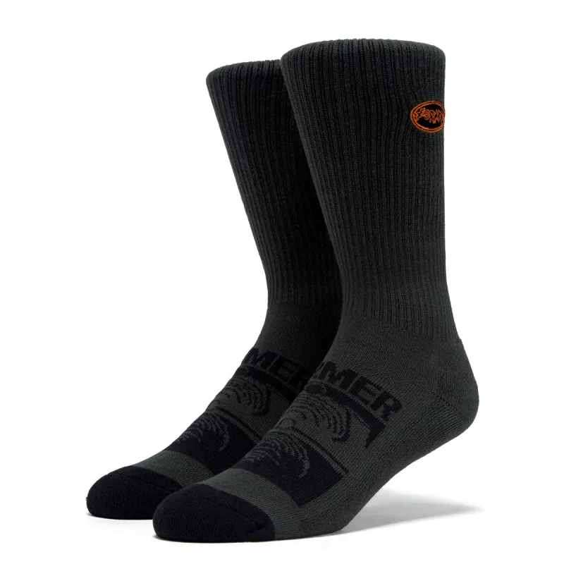 Former Flatline Socks - Washed Green sold by CCS