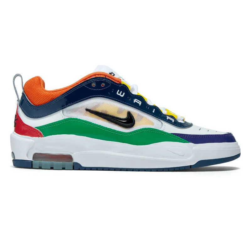Nike SB Air Max Ishod Premium Shoes - University Red/Black/Amarillo/Navy made by Nike