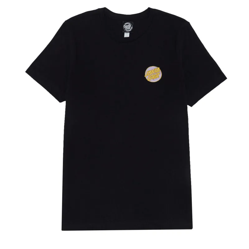 Santa Cruz Womens Cruz Embroidered Relaxed T-Shirt - Black sold by CCS