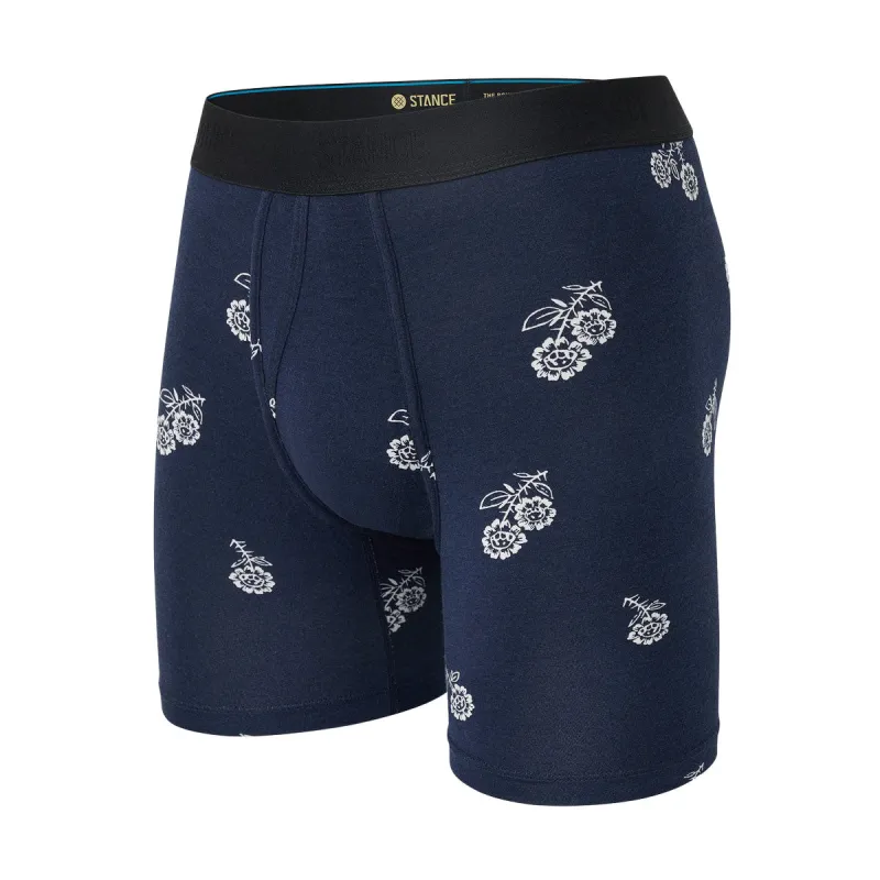 Stance Petite Bloom Wholester Boxer Brief - Navy sold by CCS