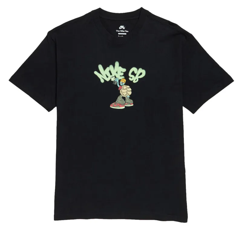 Nike SB M90 Spray Turtle T-Shirt - Black made by Nike