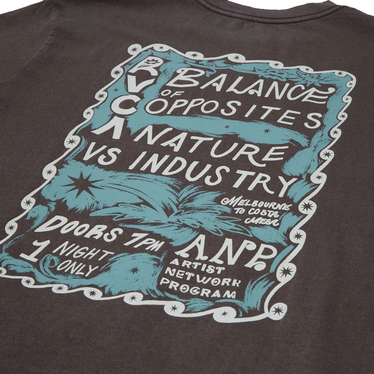 RVCA Mel G Flora T-Shirt - Mocha sold by CCS product image thumbnail 4
