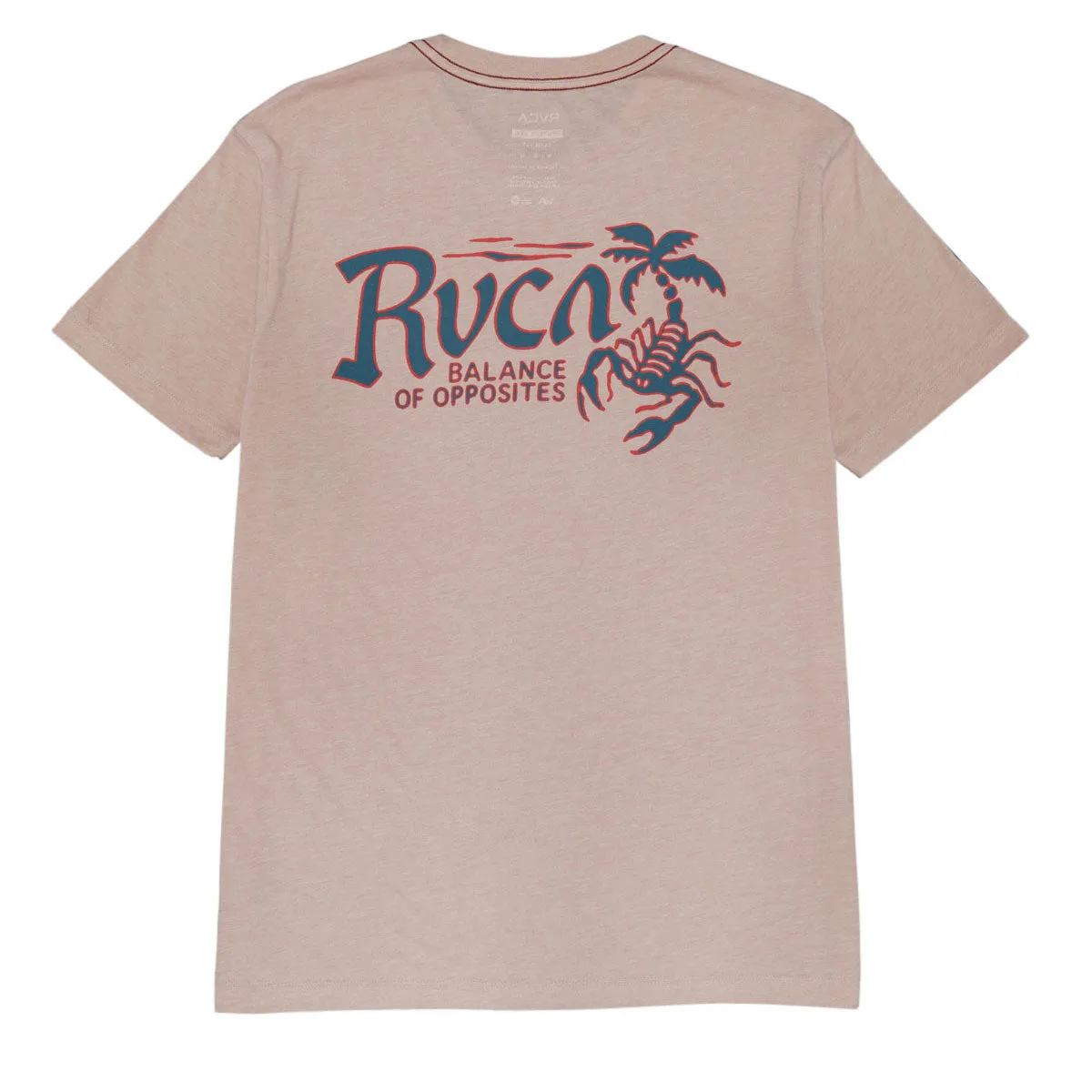 RVCA Stingbay T-Shirt - Pale Mauve sold by CCS