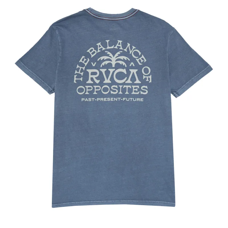 RVCA Palm Serif T-Shirt - Vintage Navy made by RVCA