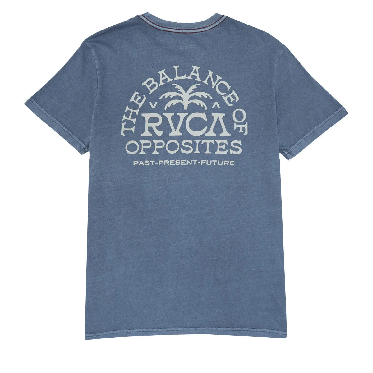 RVCA Palm Serif T-Shirt - Vintage Navy sold by CCS