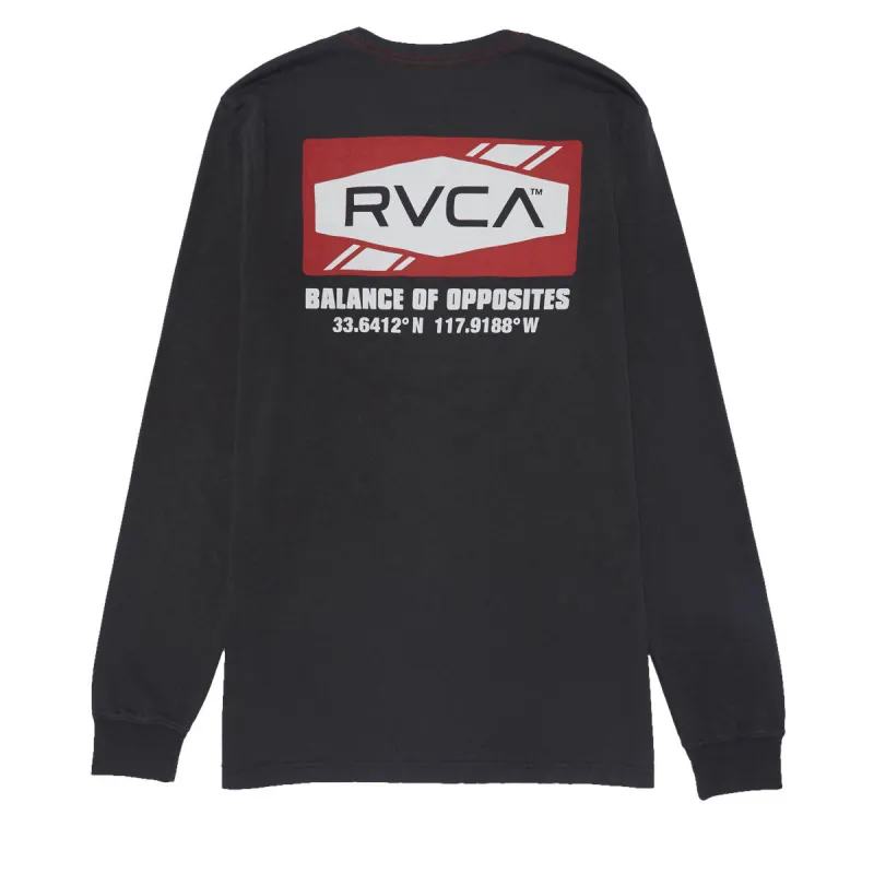 RVCA Deep Dive Long Sleeve T-Shirt - Pirate Black sold by CCS