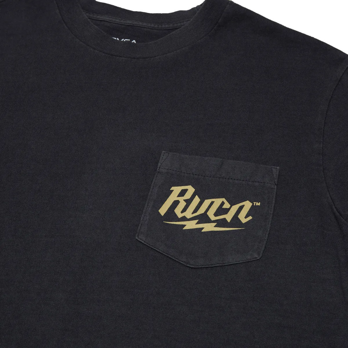 RVCA Shock Pocket T-Shirt - Black sold by CCS product image thumbnail 2