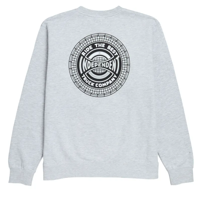 Independent Tile Span Sweatshirt - Grey Heather sold by CCS