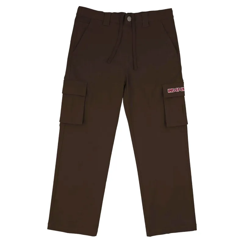 Independent Groundwork Cargo Pants - Chocolate sold by CCS