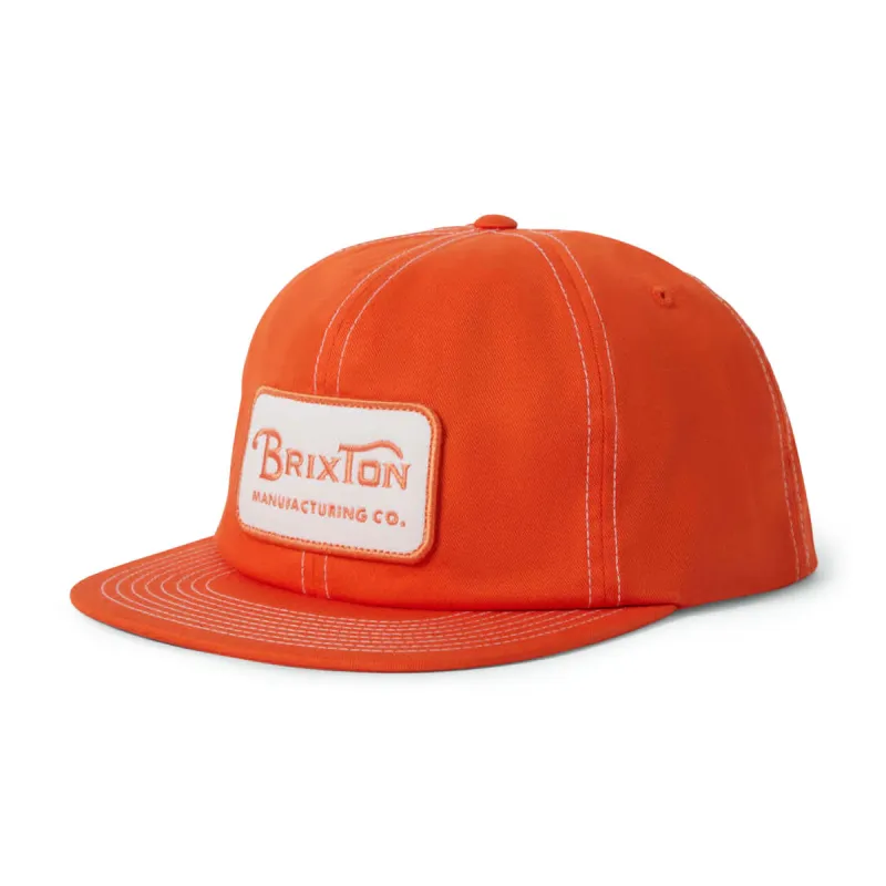 Brixton Grade Hp Snapback Hat - Solar Orange sold by CCS