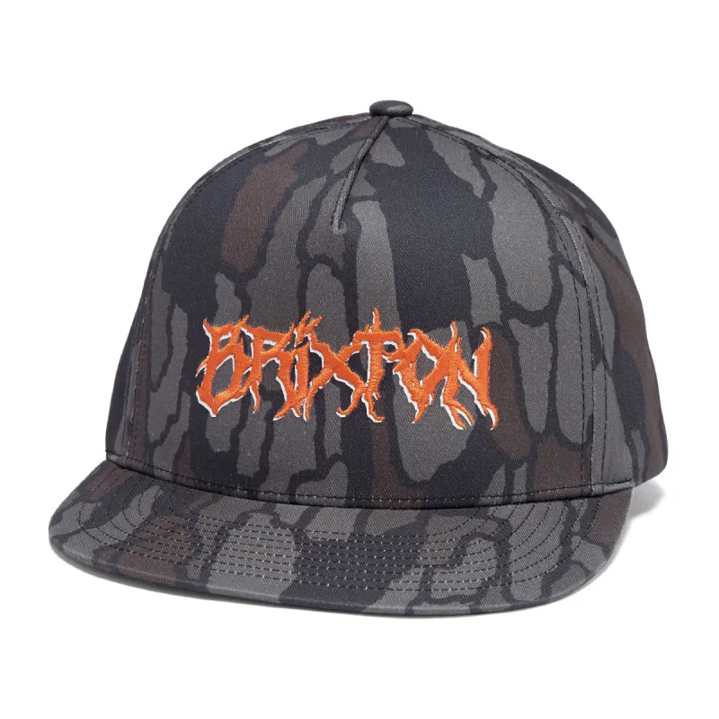 Brixton Void Hunter Hp Snapback Hat - Bark Camo sold by CCS