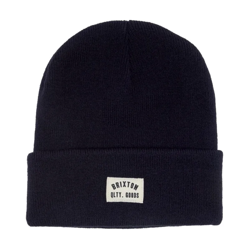 Brixton Woodburn Watch Beanie - Navy sold by CCS