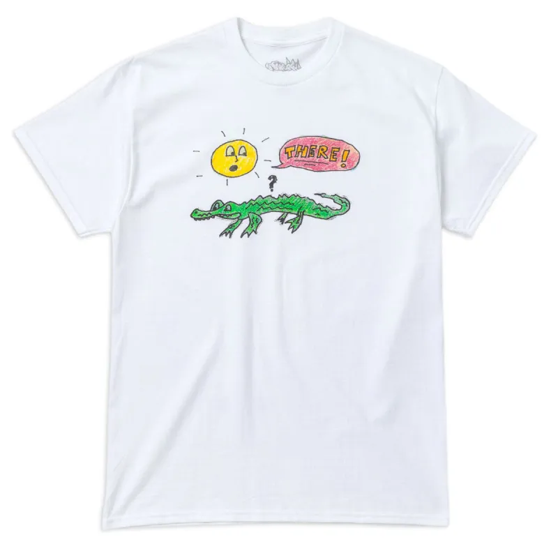There Alligator T-Shirt - White made by CCS