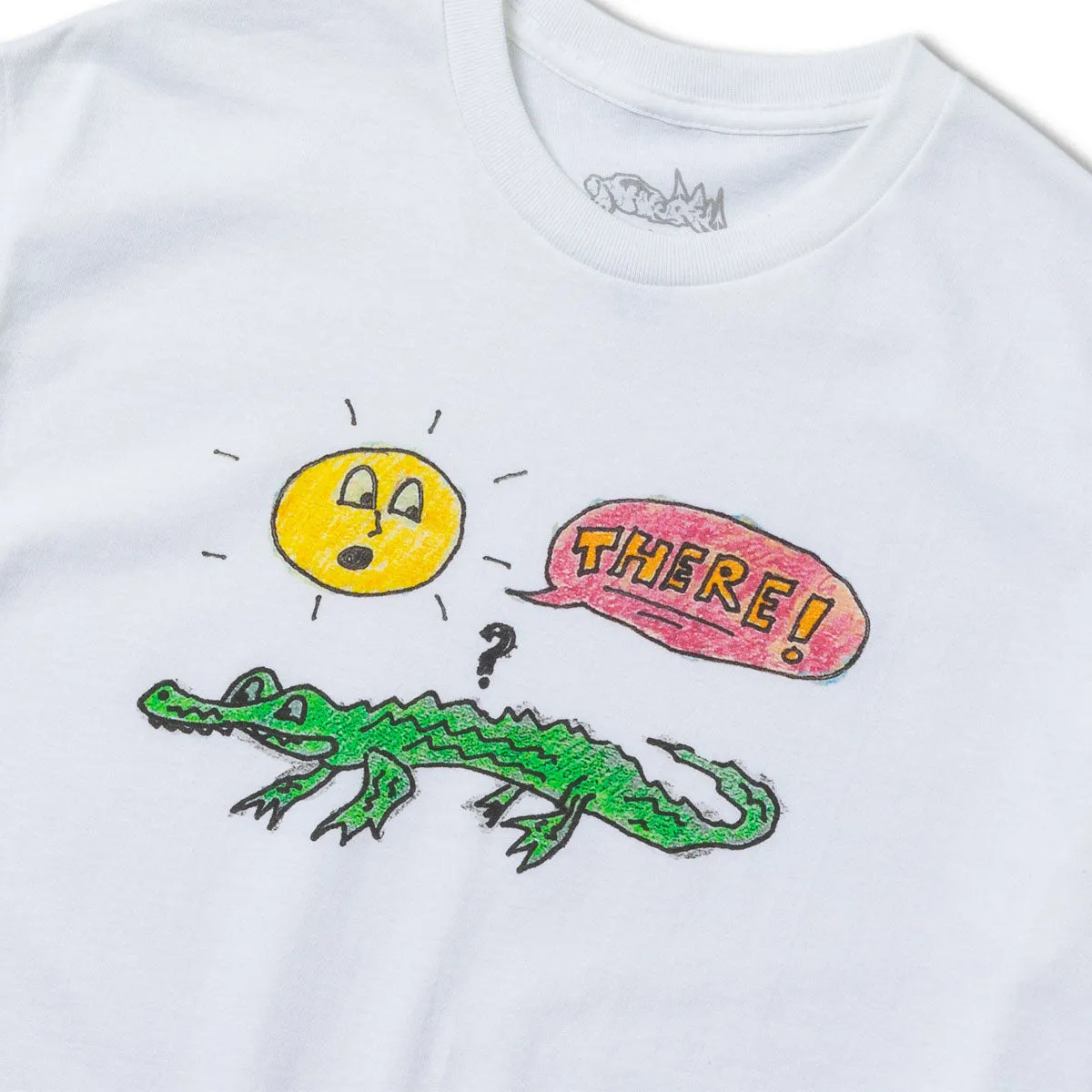 There Alligator T-Shirt - White sold by CCS product image thumbnail 2