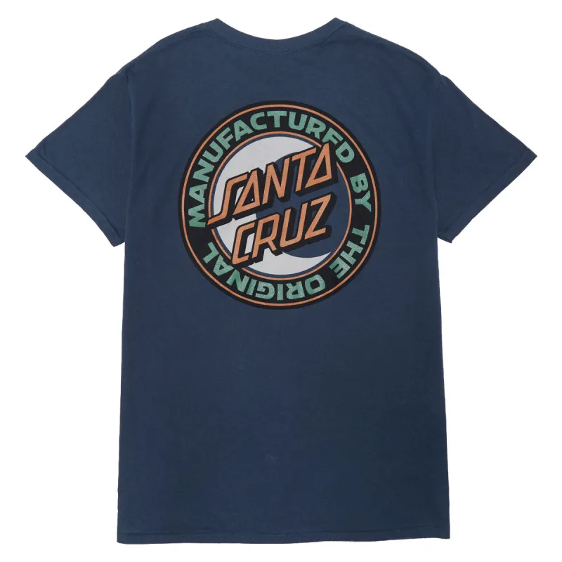 Santa Cruz MFG Moon Dot T-Shirt - Blue Dusk sold by CCS
