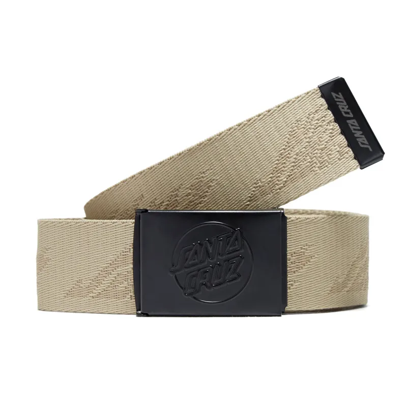 Santa Cruz Opus Dot Web Belt - Sand Flame Tonal sold by CCS
