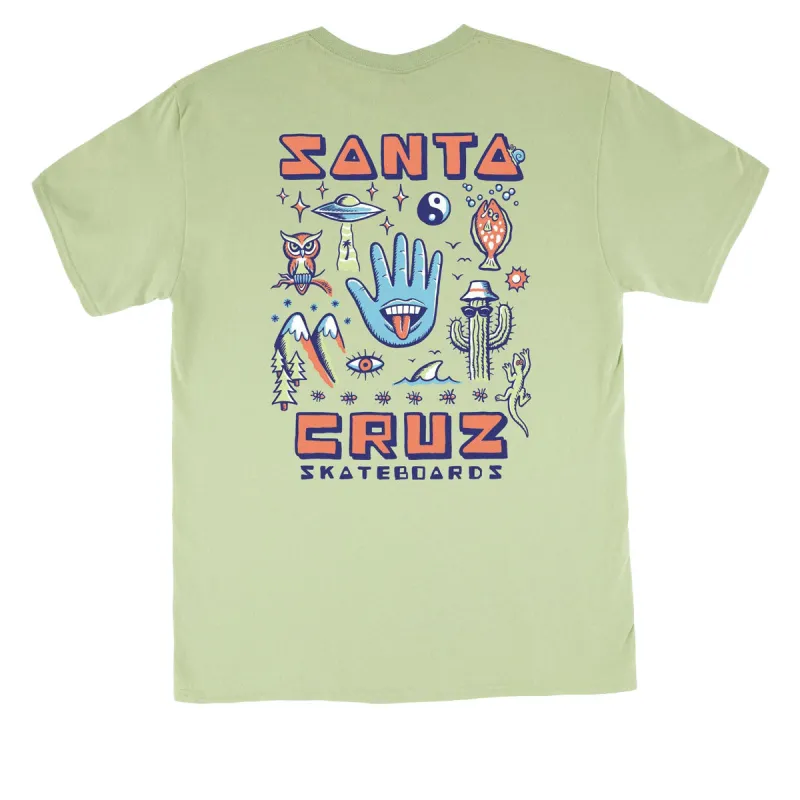 Santa Cruz Tripper T-Shirt - Pistachio sold by CCS